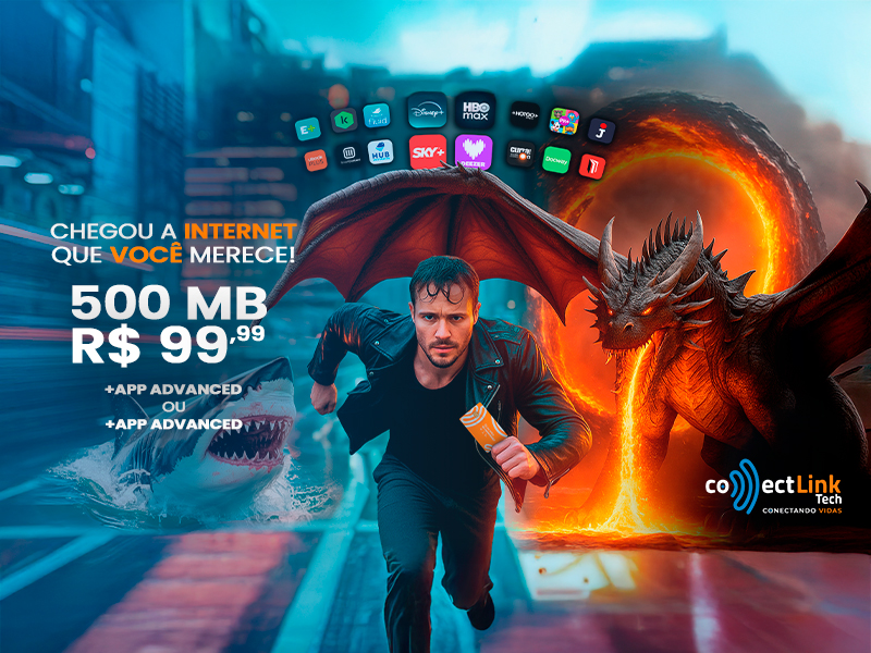 Connect Link - Internet de Alta Velocidade | Planos de Fibra